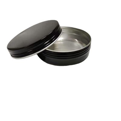 Ein guter Preis. Leer 5g 10g 15g 30g 50g 60g 100g rundes schwarzes Aluminiumglas zur Gesichtsreinigung und Hautpflege Online